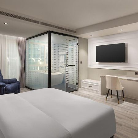 Tryp By Wyndham New Taipei Linkou 新北林口爵怡溫德姆酒店機場捷運mrta9林口站 Bagian luar foto