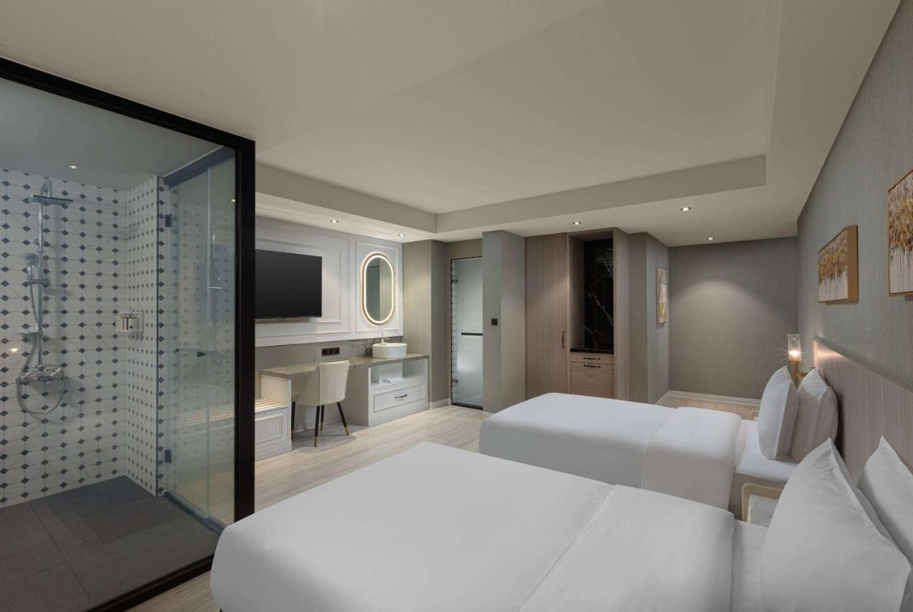 Tryp By Wyndham New Taipei Linkou 新北林口爵怡溫德姆酒店機場捷運mrta9林口站 Bagian luar foto